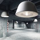 Luz moderna blanca para Warehouse, brillante estupendo de la suspensión del alto techo