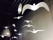 Las lámparas modernas blancas como la leche de la resina, forma del pájaro llevaron luces de la suspensión