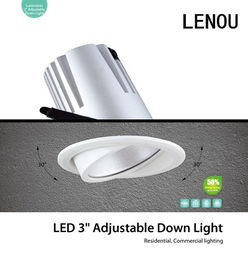 Caliente el alto brillo blanco del cuarto de baño/de la cocina LED Downlights 140 lm/W