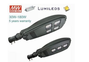 Eco - luces de calle al aire libre amistosas de IP65 SMD 120w LED, luces de la carretera del LED