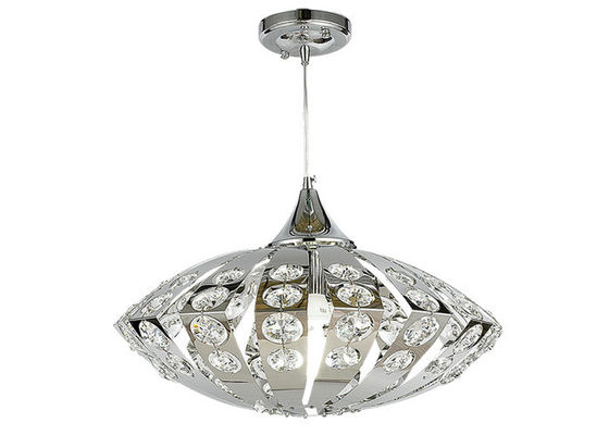 Iluminación moderna enrrollada de la lámpara/luz pendiente cristalina contemporánea K9 para la decoración interior