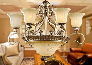 Luz moderna europea de lujo de la lámpara 9 del hierro labrado para la CA casera 110 de la decoración 900W - 240V
