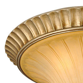 Accesorio de iluminación de cristal del techo de la lámpara/de la resina del techo del hierro labrado