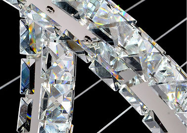 lámpara cristalina de lujo contemporánea de 47W LED para la iluminación casera/comercial de la decoración