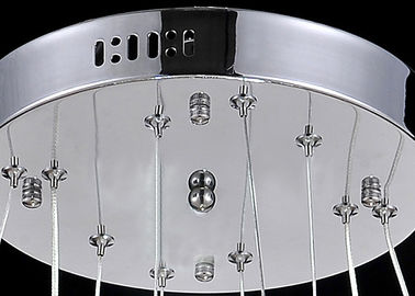 lámpara cristalina de lujo contemporánea de 47W LED para la iluminación casera/comercial de la decoración