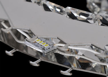 lámpara cristalina de lujo contemporánea de 47W LED para la iluminación casera/comercial de la decoración