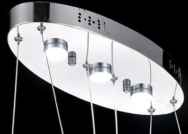 Lámparas modernas cristalinas enrrolladas/lámpara pendiente en forma de corazón 7500K - 8000K de la luz