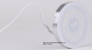 los plásticos 1.6W se dirigen los accesorios de iluminación del LED debajo del gabinete abajo se encienden