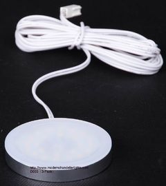 los plásticos 1.6W se dirigen los accesorios de iluminación del LED debajo del gabinete abajo se encienden