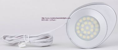Plásticos de los accesorios de iluminación del gabinete LED/blanco fresco caliente de aluminio