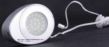Plásticos de los accesorios de iluminación del gabinete LED/blanco fresco caliente de aluminio