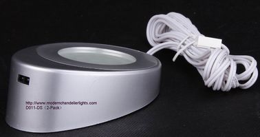 Plásticos de los accesorios de iluminación del gabinete LED/blanco fresco caliente de aluminio