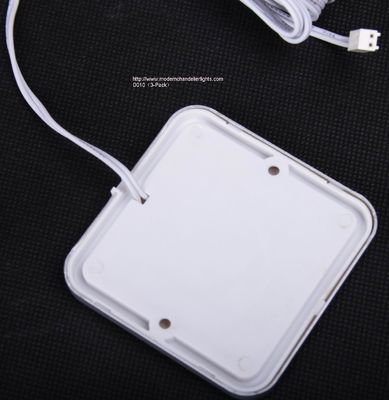 Detector de aluminio del sensor de movimiento del hogar LED de iluminación de los plásticos blancos calientes de los accesorios