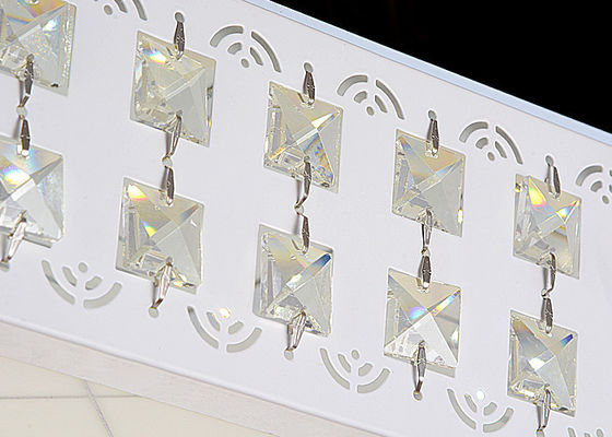 64w llevó el mosaico moderno del cristal de los accesorios de iluminación del hogar LED del rectángulo