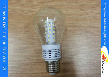Aluminio + bombillas de cristal 9w del hogar LED con ángulo de haz de 360 grados