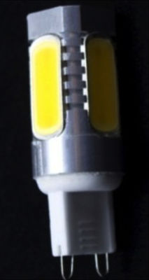 G9 accesorio de iluminación de aluminio del CRI LED de la bombilla 80 de la MAZORCA LED, el ningún oscilar