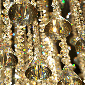 La luz de techo cristalina de cristal plomada, contemporáneo suspendió la lámpara decorativa