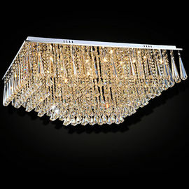 La luz de techo cristalina de cristal plomada, contemporáneo suspendió la lámpara decorativa