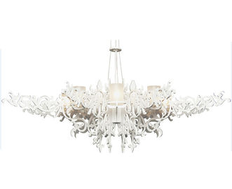 Iluminación blanca de madera de goma del esplendor de las lámparas de la mansión para los chalets/los hoteles de lujo