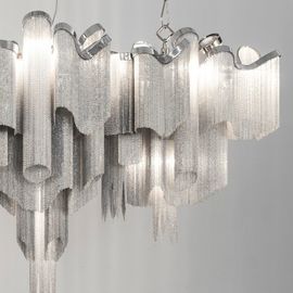 Iluminación de aluminio moderna de la lámpara del acero inoxidable de las lámparas del hotel