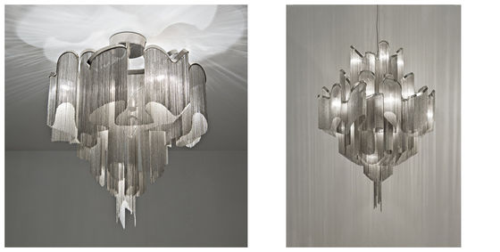 Lámparas de cristal modernas anchas modernas, accesorio de gama alta de las lámparas para la decoración casera