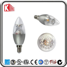 360 grados Dimmable llevaron el bulbo 5W E14 de la vela del filamento decorativo para la lámpara