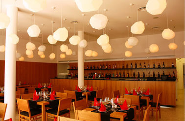Lámpara pendiente de cristal de la luz moderna transparente de la suspensión para la decoración del restaurante/de la barra