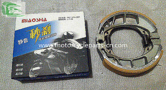 La motocicleta de aluminio de Piaggio del zapato del freno trasero RA1 del tifón 125 de Piaggio parte gris de la zapata 110*25