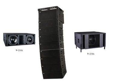 Línea activa sistema de la caja de altavoz de la demostración del partido del arsenal con subwoofer de 15 pulgadas