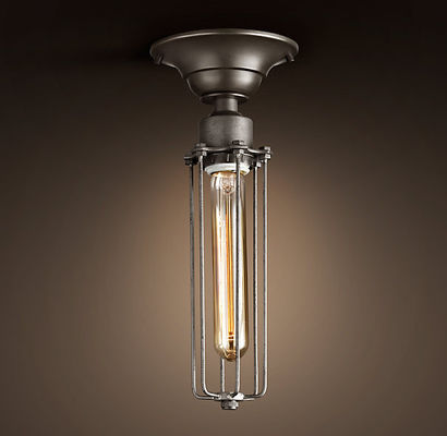 Solución interior de la iluminación del diseño de las luces de techo de la ejecución de la entrada de la jaula del vintage