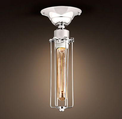 Solución interior de la iluminación del diseño de las luces de techo de la ejecución de la entrada de la jaula del vintage