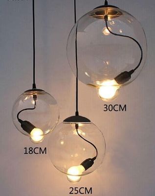 Luces de techo contemporáneas de la bola del restaurante de las luces de techo de la ejecución del diseño