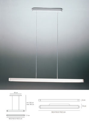 T5 llevó las lámparas ahorros de energía de las luces de techo del tubo para la tienda comercial
