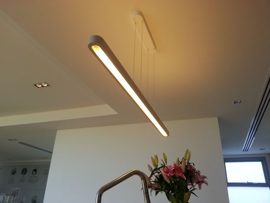 T5 llevó las lámparas ahorros de energía de las luces de techo del tubo para la tienda comercial