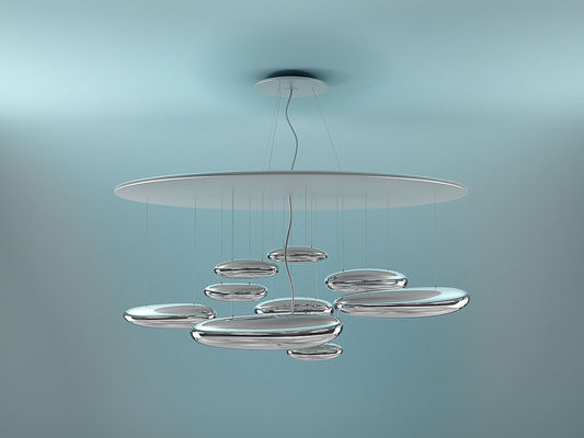 El cromo moderno Skydro llevó luces de la lámpara con los materiales del ABS Zinc+alloy para la decoración comercial de la iluminación
