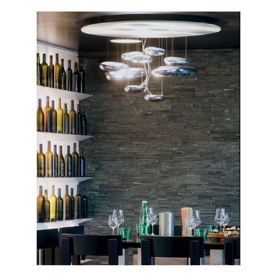 El cromo moderno Skydro llevó luces de la lámpara con los materiales del ABS Zinc+alloy para la decoración comercial de la iluminación