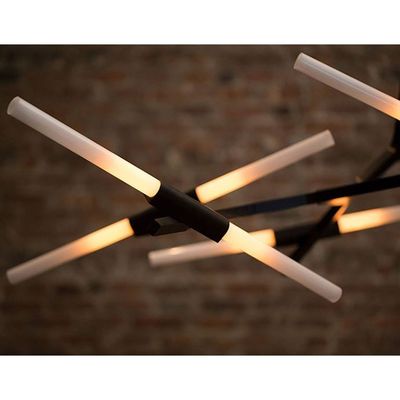 1 año llevó las luces de la lámpara, accesorio de iluminación pendiente moderno de la lámpara de la garantía