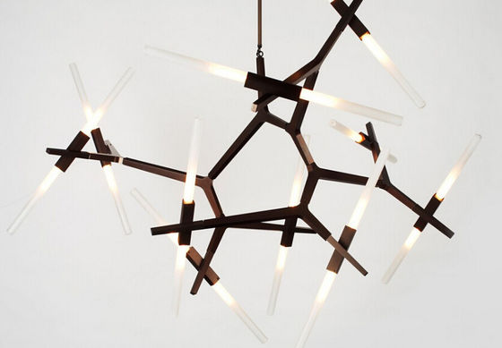 1 año llevó las luces de la lámpara, accesorio de iluminación pendiente moderno de la lámpara de la garantía