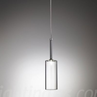 Lámparas llevadas modernas de la moda del color, lámpara pendiente G9 de la botella de cristal