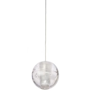 La bola de cristal clara llevó el colgante suspendido transparente de las luces de la lámpara