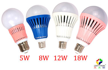 Contenga 4000K las PC puras de los bulbos 2835SMD 16 del globo del blanco LED 60m m con media forma de la bola