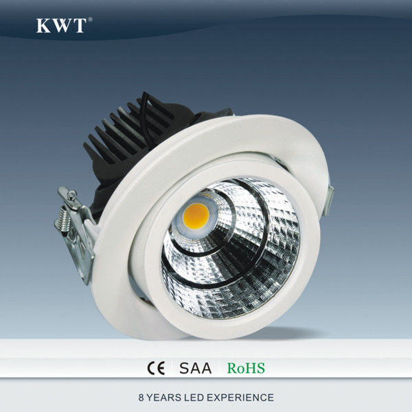 El alto lumen LED flexible ahuecó el cardán LED Downlight de Downlights 28W para la tienda de ropa