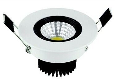 La MAZORCA ahorro de energía 3&quot; de 3W 4500K LED ahuecó abajo la luz blanca blanca de Downlights/fresca natural